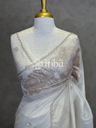 TURKISH APPLIQUE EMBROIDERY SAREE