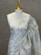 TURKISH ORGANZA DESIGNER SAREE