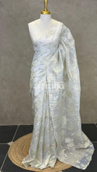 TURKISH ORGANZA DESIGNER SAREE