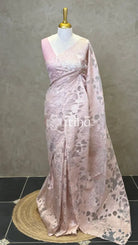 TURKISH ORGANZA DESIGNER SAREE