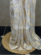 TURKISH ORGANZA DESIGNER SAREE