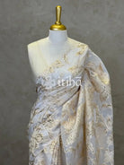 TURKISH ORGANZA DESIGNER SAREE