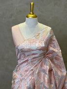 TURKISH ORGANZA DESIGNER SAREE