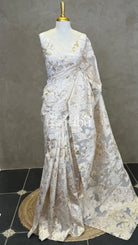 TURKISH ORGANZA DESIGNER SAREE