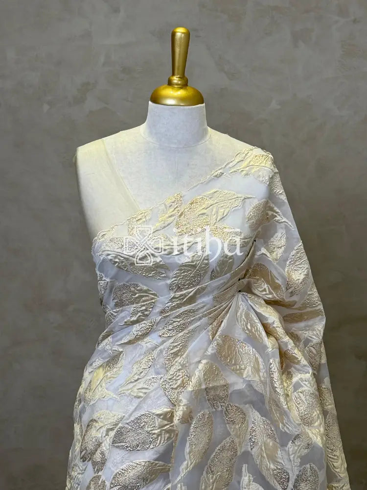 TURKISH ORGANZA DESIGNER SAREE