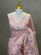 TURKISH ORGANZA DESIGNER SAREE
