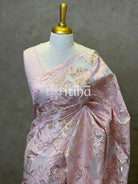 TURKISH ORGANZA DESIGNER SAREE