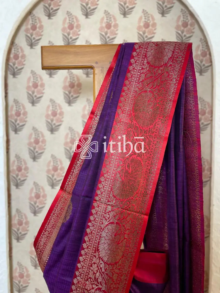 TUSSAR DUPION SILK SAREE
