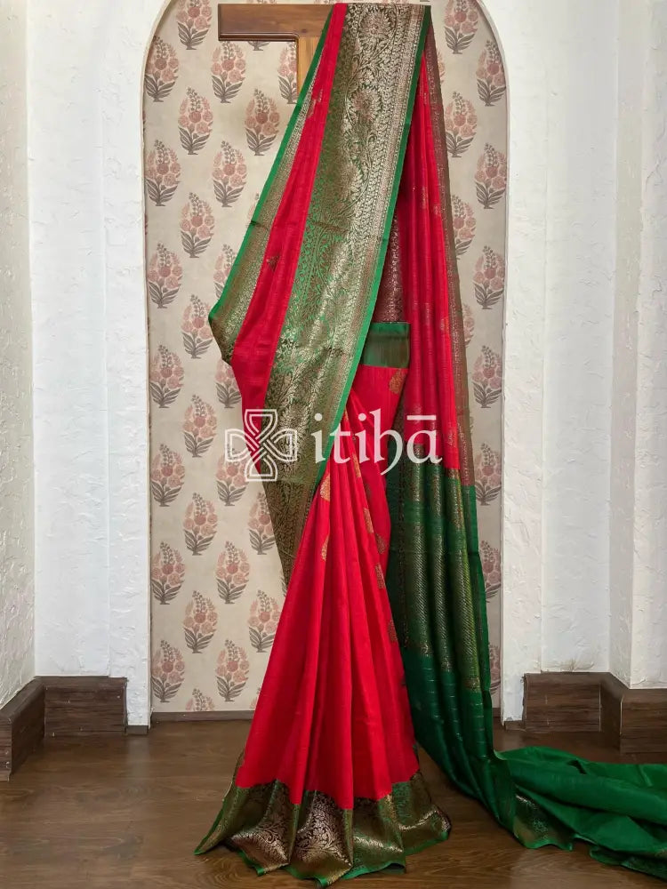 TUSSAR DUPION SILK SAREE