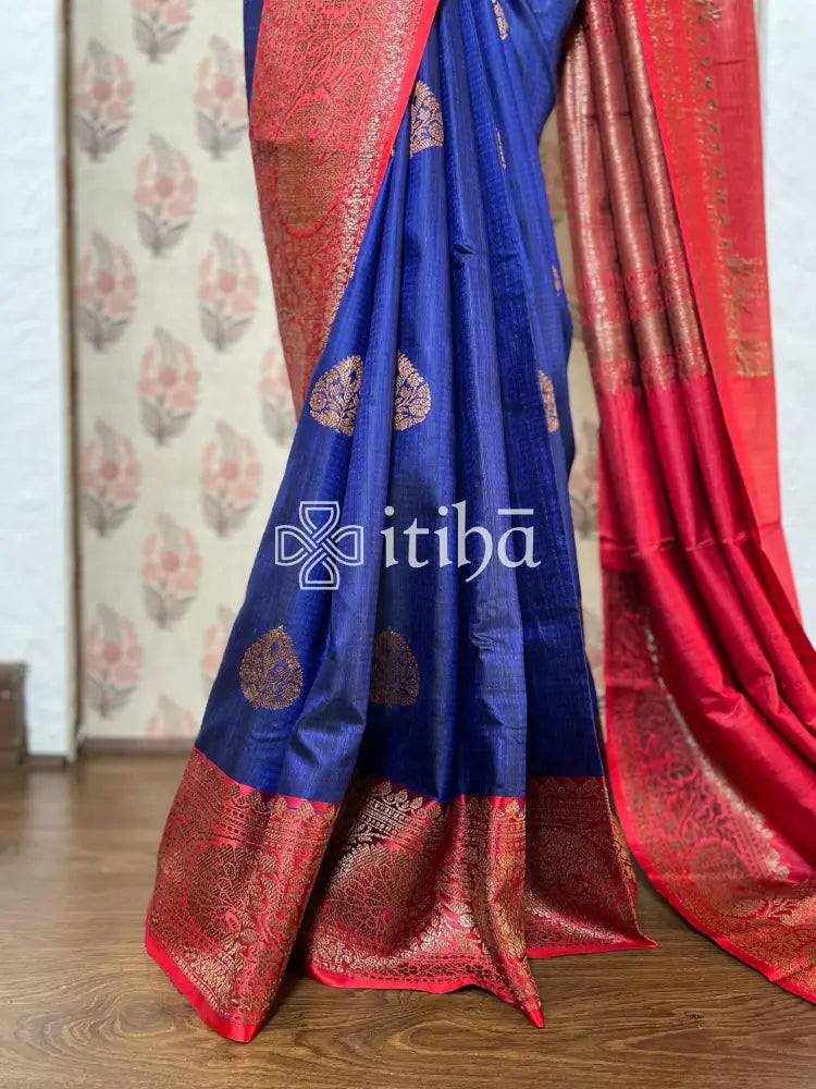 TUSSAR DUPION SILK SAREE