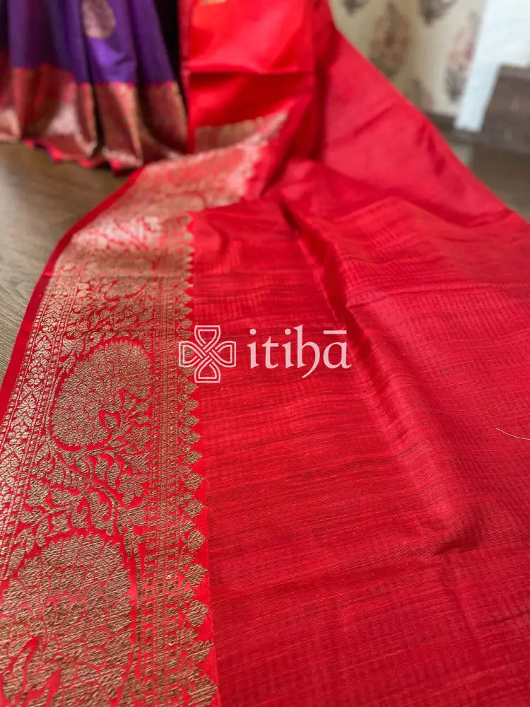 TUSSAR DUPION SILK SAREE