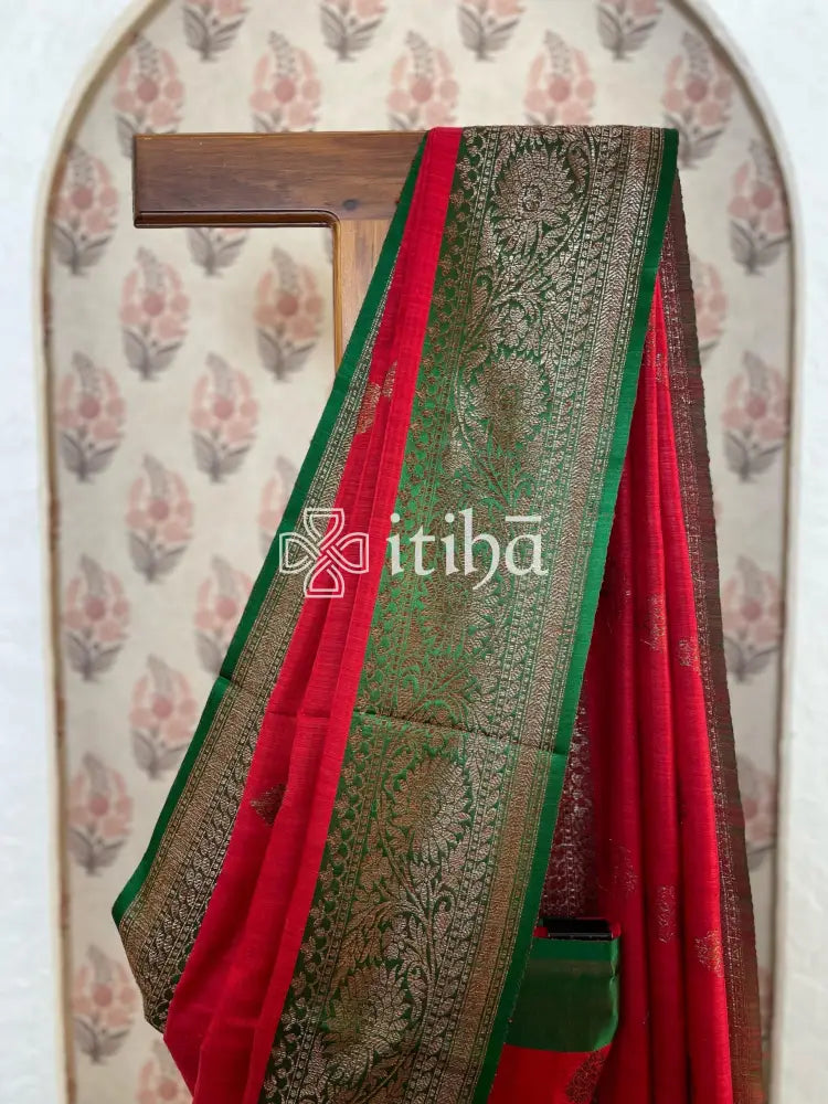 TUSSAR DUPION SILK SAREE