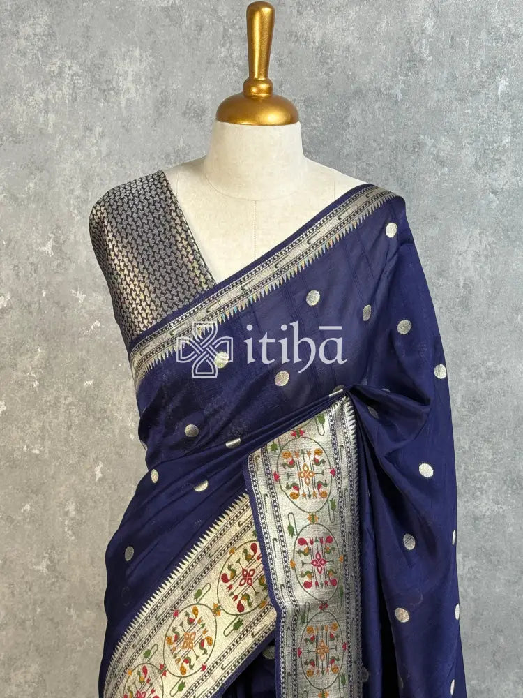TUSSAR GEORGETTE BANARASI SAREE
