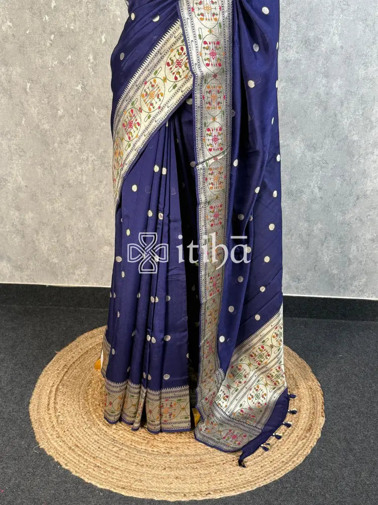 TUSSAR GEORGETTE BANARASI SAREE