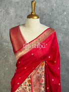 TUSSAR GEORGETTE BANARASI SAREE