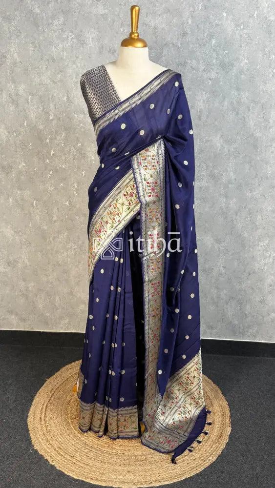 TUSSAR GEORGETTE BANARASI SAREE