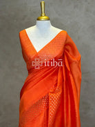TUSSAR ORGANZA SAREE