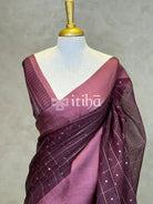 TUSSAR ORGANZA SAREE