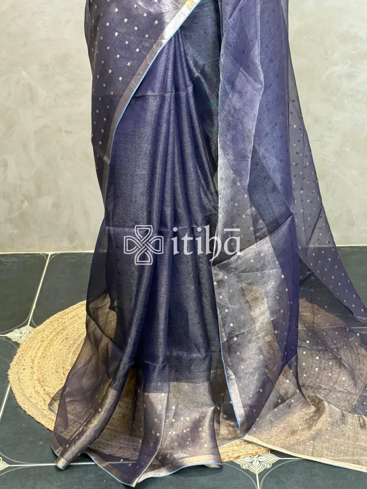 TUSSAR ORGANZA SAREE