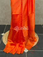 TUSSAR ORGANZA SAREE