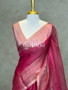 TUSSAR ORGANZA SAREE