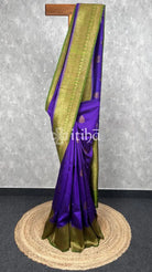 TUSSAR RAW SILK BANARASI SAREE