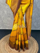 TUSSAR RAW SILK RANGKHAT BANARASI SAREE