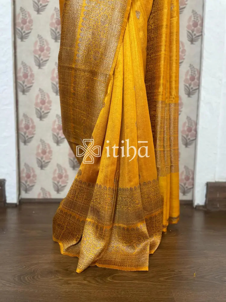 TUSSAR RAW SILK SAREE