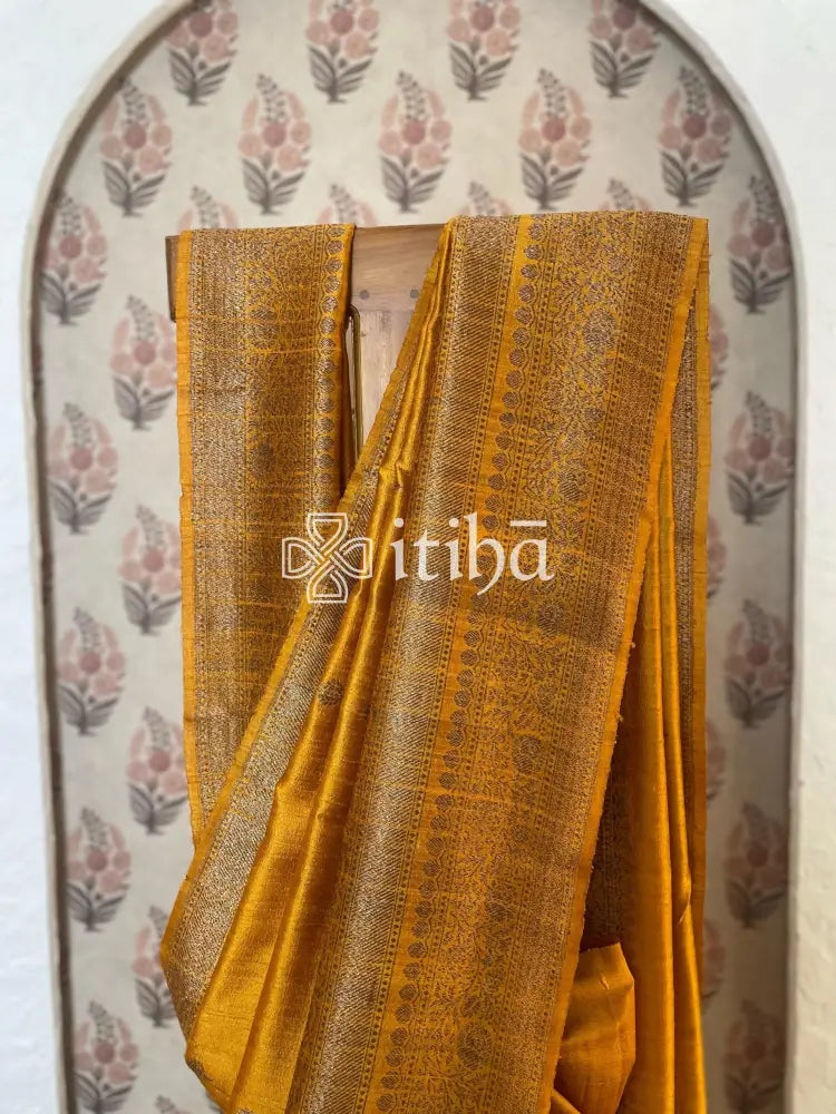 TUSSAR RAW SILK SAREE