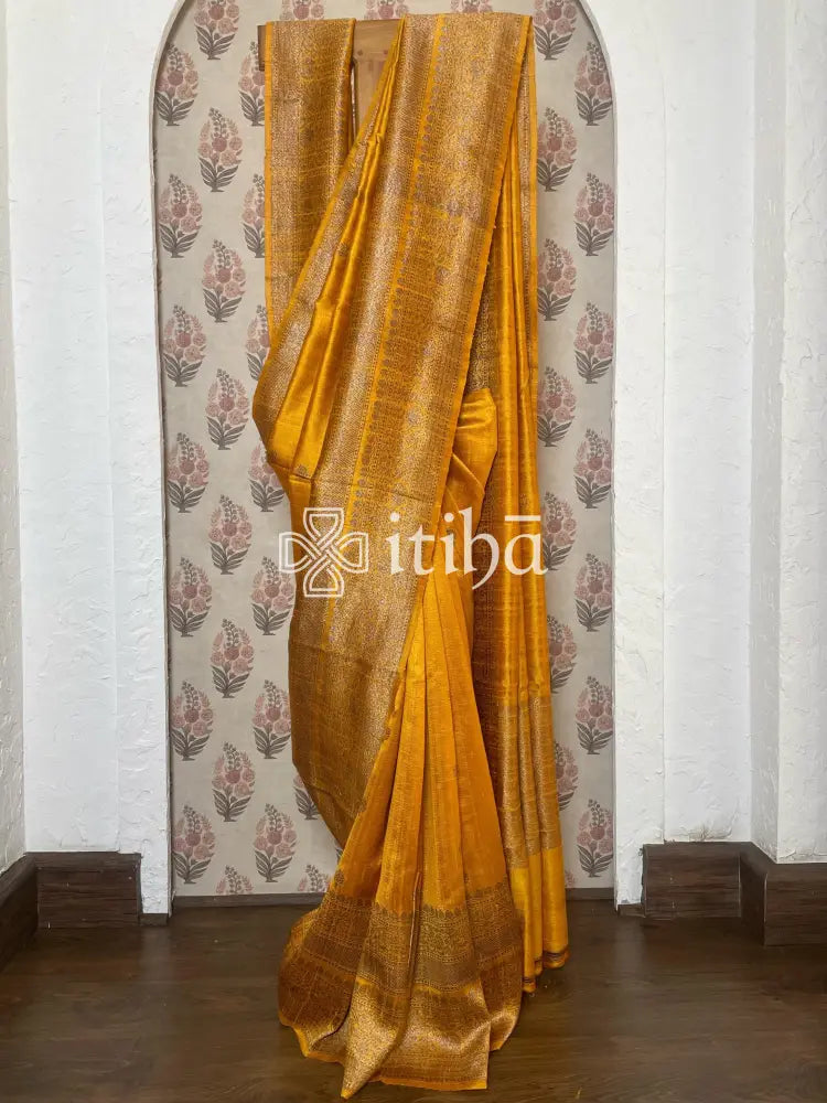 TUSSAR RAW SILK SAREE