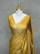 TUSSAR SILK EMBROIDERY SAREE
