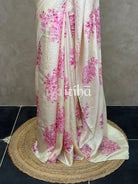 TUSSAR SILK HAND EMBROIDERY DESIGNER SAREE