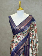 TUSSAR SILK VIDHARBHA PRINTED SAREE