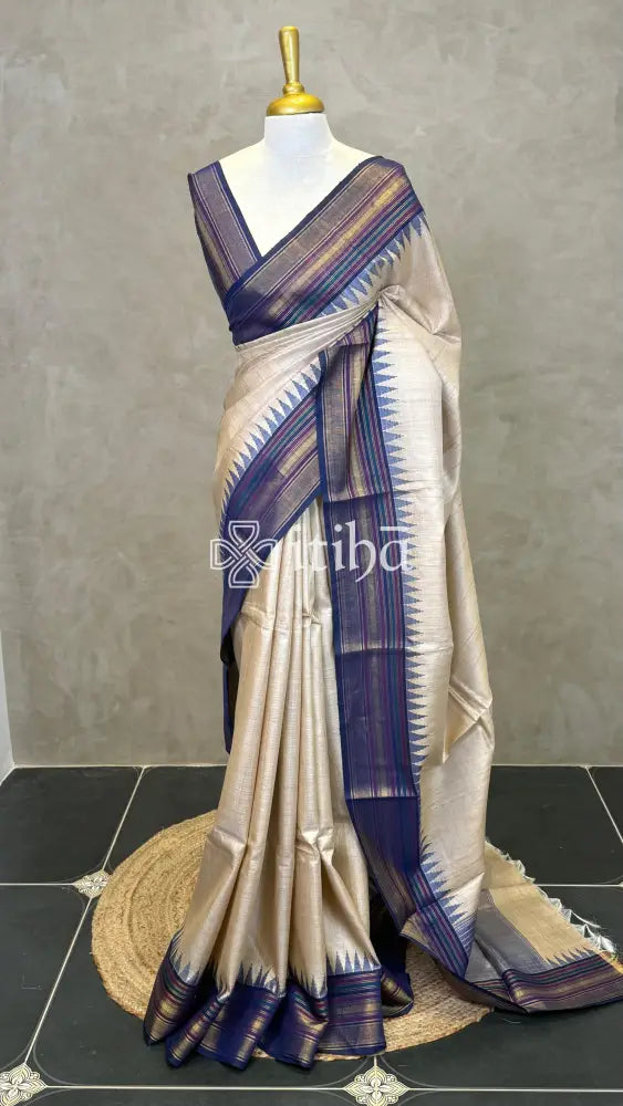 TUSSAR SILK VIDHARBHA SAREE