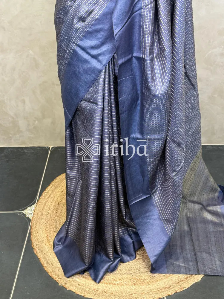 TUSSAR SILK WEAVING SAREE