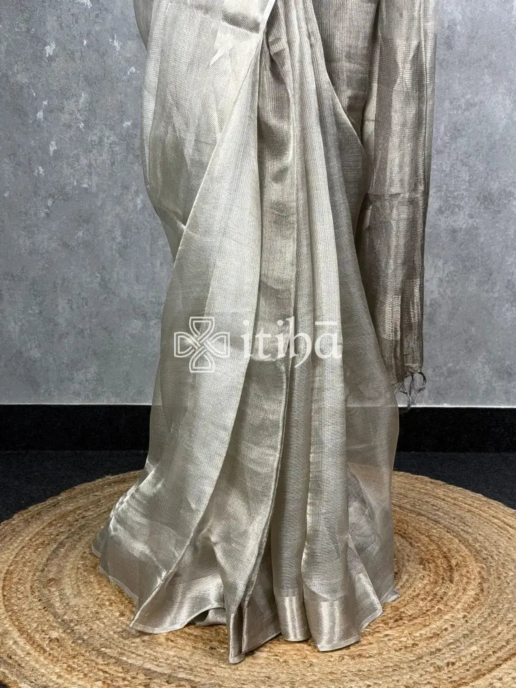 TUSSAR TISSUE SAREE