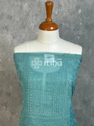 VISCOSE ORGANZA CHIKANKARI SALWAR SUIT