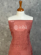VISCOSE ORGANZA CHIKANKARI SALWAR SUIT