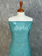 VISCOSE ORGANZA CHIKANKARI SALWAR SUIT