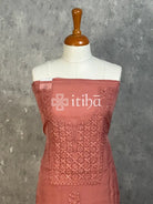 VISCOSE ORGANZA CHIKANKARI SALWAR SUIT