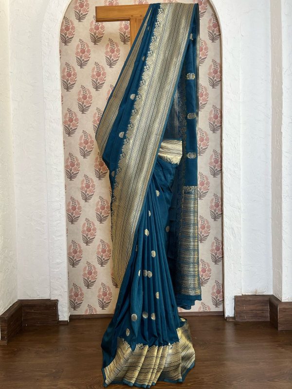 BANARASI SEMI SILK SAREE