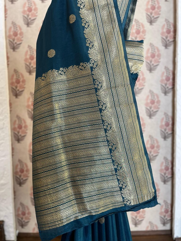 BANARASI SEMI SILK SAREE - Image 3