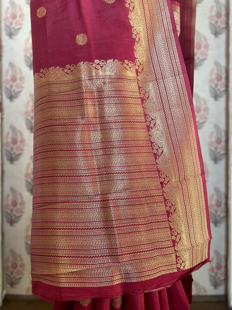 BANARASI SEMI SILK SAREE - Image 3