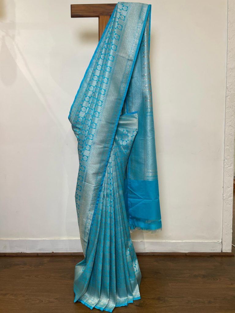 SEMI KATAN BROCADE SAREE