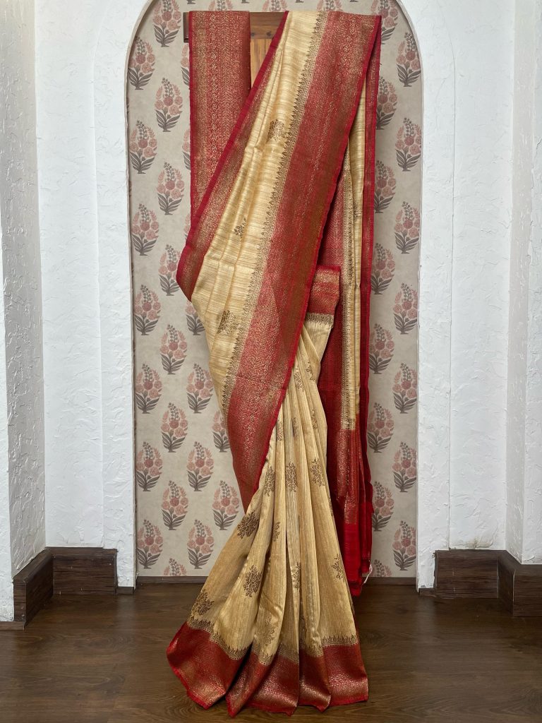 TUSSAR RAW SILK SAREE