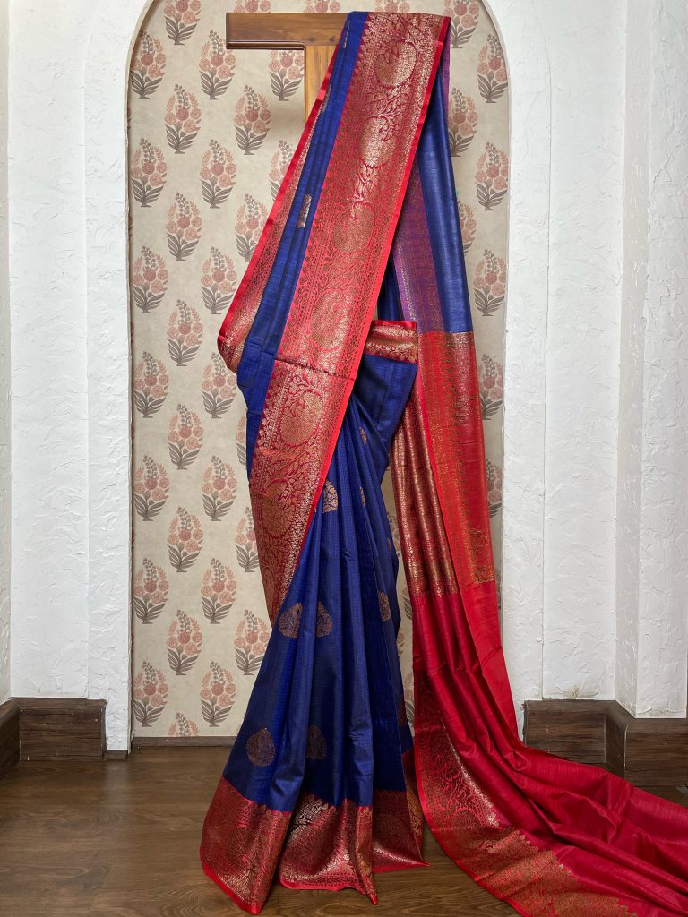 TUSSAR DUPION SILK SAREE