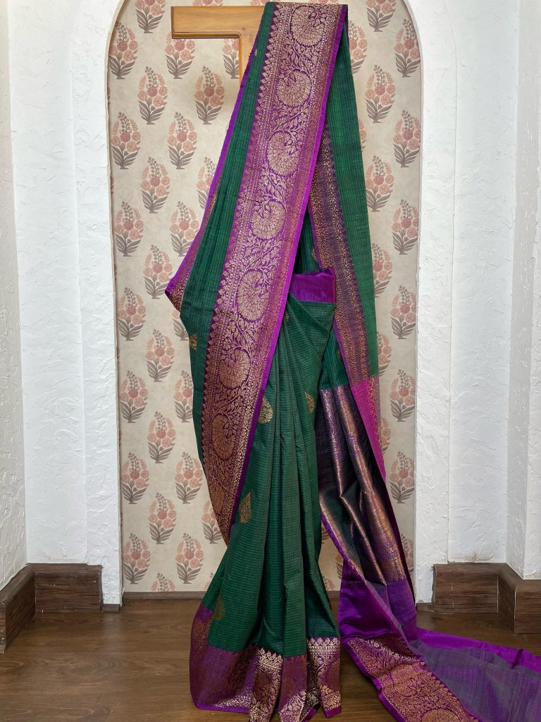 TUSSAR DUPION SILK SAREE