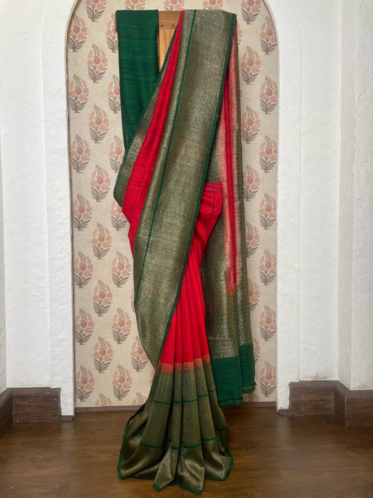 TUSSAR RAW SILK SAREE