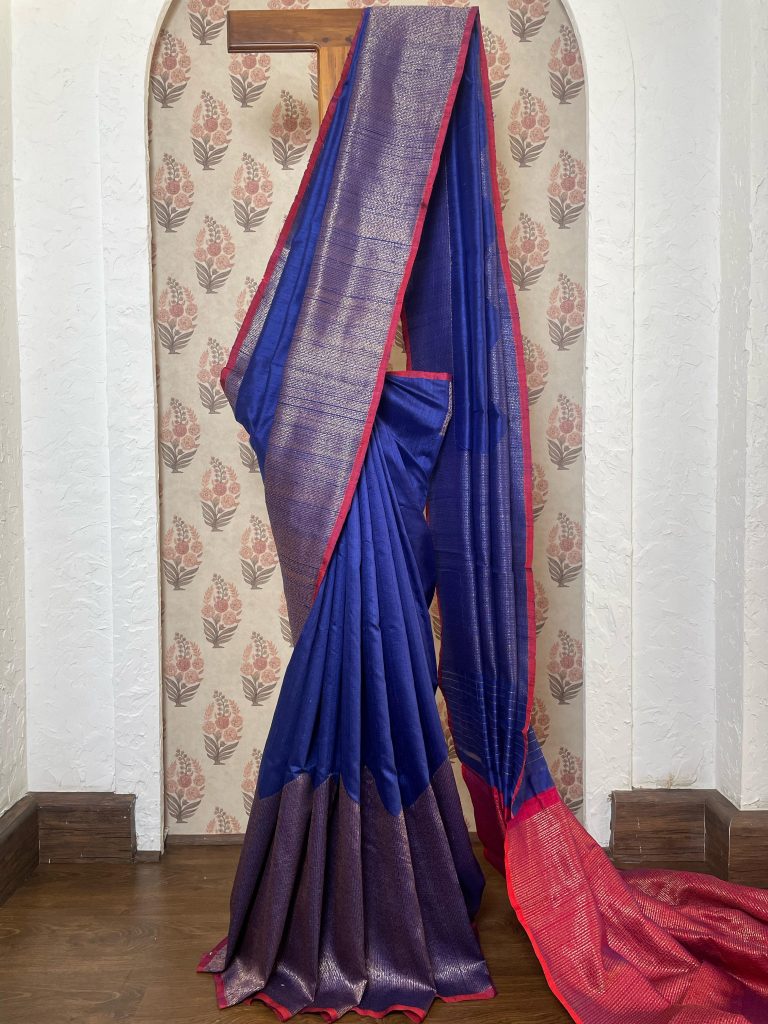 TUSSAR RAW SILK SAREE