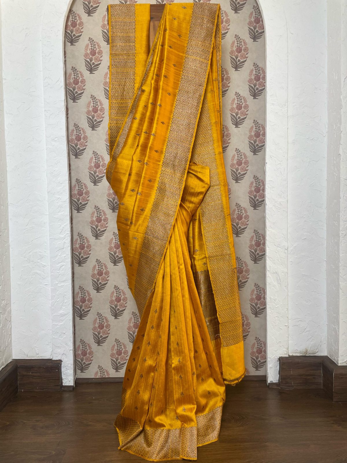 TUSSAR RAW SILK SAREE